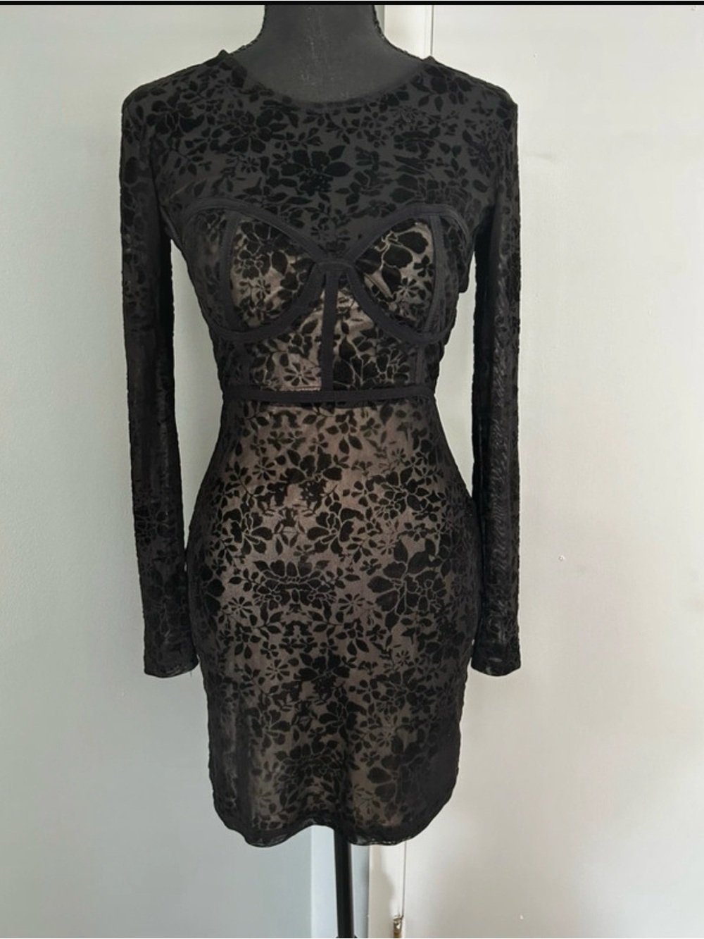Lulus Lace Dress Black